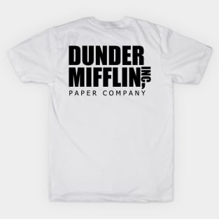 Dunder Mifflin Employees (front & back) T-Shirt